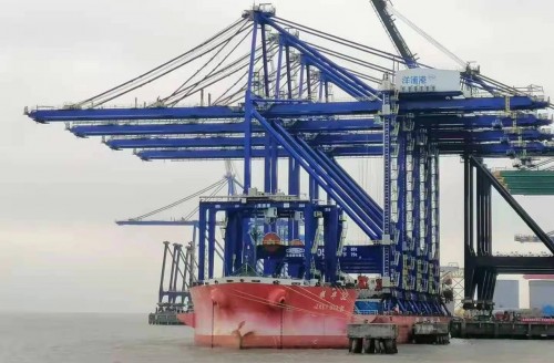 利維智能態(tài)勢與鋼結構應力監(jiān)控系統(tǒng)的應用案例—海南洋浦4臺岸橋